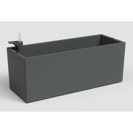 Jardiniere ARTEVASI Rimini - 20 x 51 x H 20 cm - 17 L - Gris anthracit
