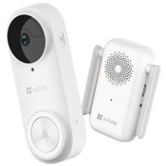 Sonnette vidéo connectée - EZVIZ - DB2 PRO - Sur batterie rechargeab
