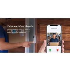 Sonnette vidéo connectée - EZVIZ - DB2 PRO - Sur batterie rechargeab