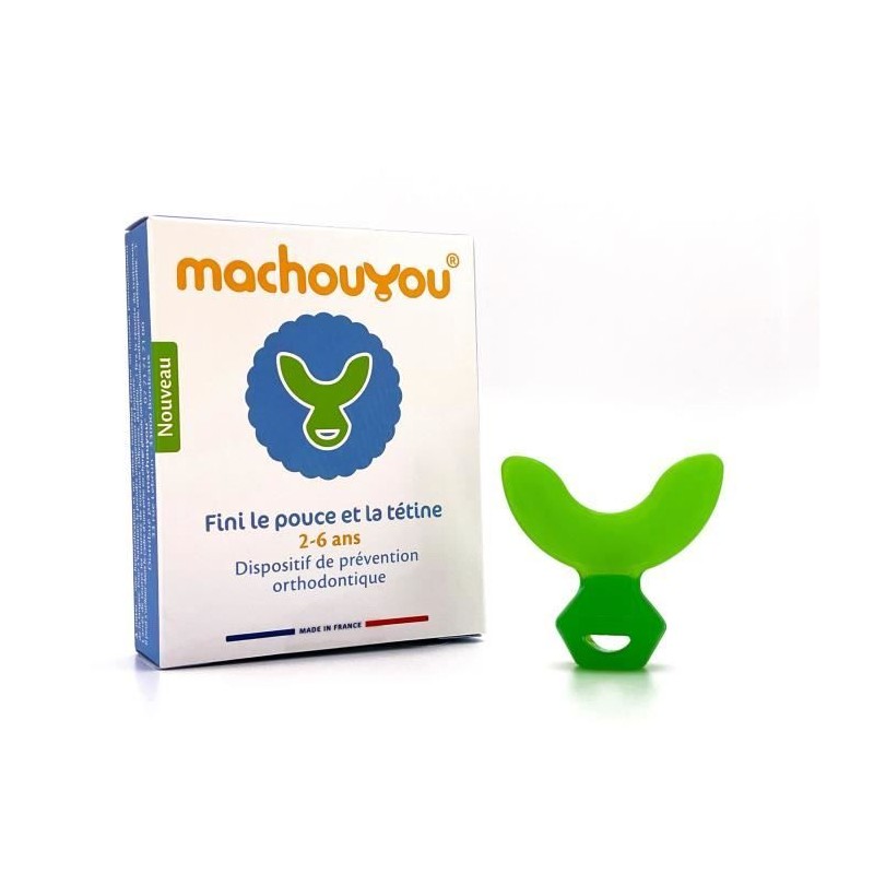 Tétine - MACHOUYOU - KIWI - De 2 a 6 ans - Silicone sans BPA