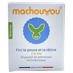 Tétine - MACHOUYOU - KIWI - De 2 a 6 ans - Silicone sans BPA