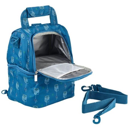 Sac isotherme - THERMOBABY - 2 compartiments - Bleu