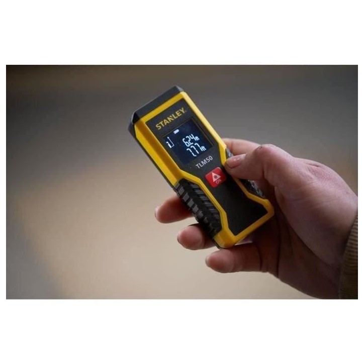 Niveau Laser - STANLEY - TLM50 STHT1-77409 - Portée 15m - Précision 3mm Niveau Laser - STANLEY - TLM50 STHT1-77409 - Portée 15m - Précision 3mm