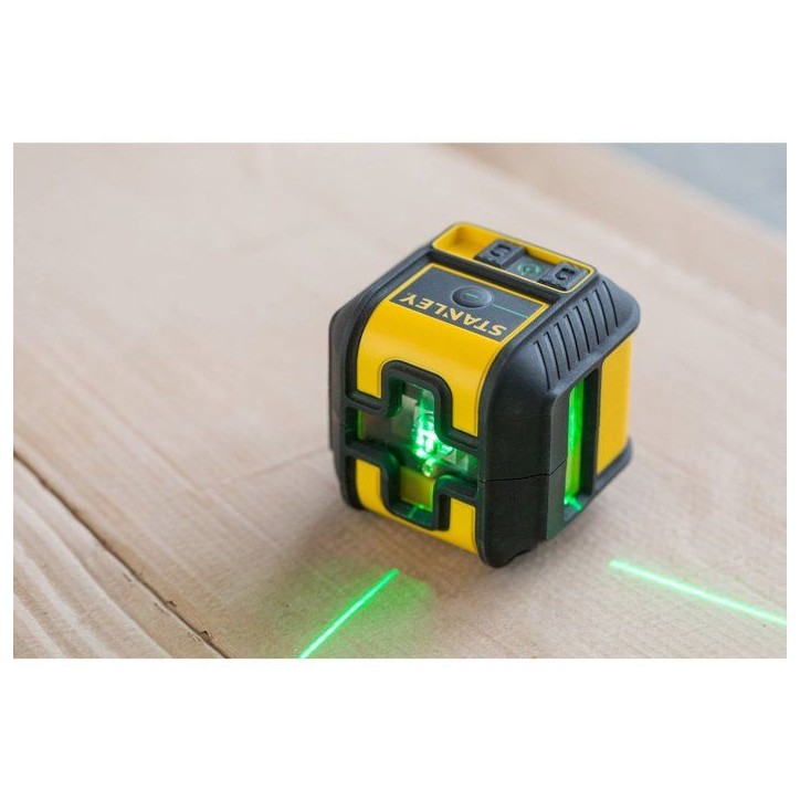 Niveau Laser Croix + Equerrage - STANLEY - STHT77592-1 - piles - vert Niveau Laser Croix + Equerrage - STANLEY - STHT77592-1 - piles - vert