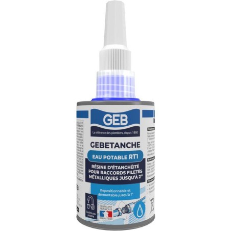 Résine d'étanchéité Gebetanche RT1 - GEB - Compatible eau potable
