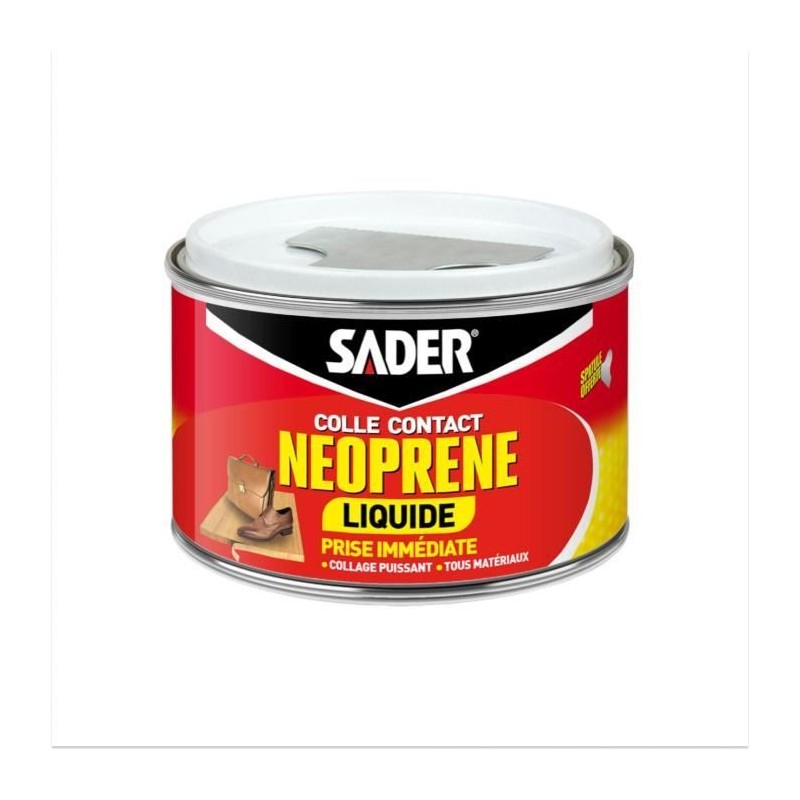 Colle contact néoprene liquide extra forte - SADER - Tous matériaux