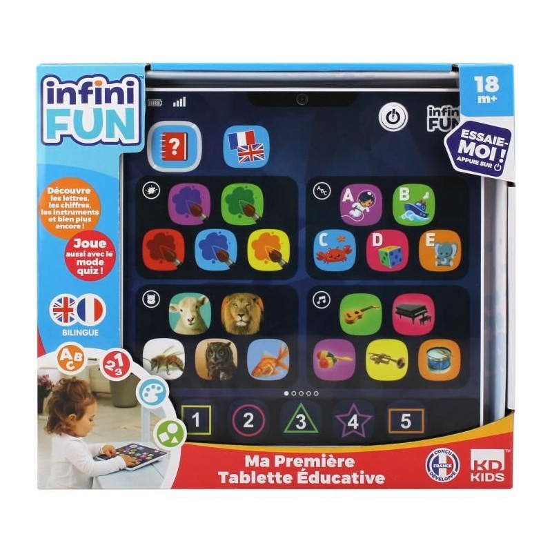 Tablette Éducative - KD - Ma 1ere Tablette Éducative - Extra plate e Tablette Éducative - KD - Ma 1ere Tablette Éducative - Extra plate e