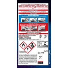 Colle aérosol néoprene multi-usages - SADER - Extra forte - Tous mat