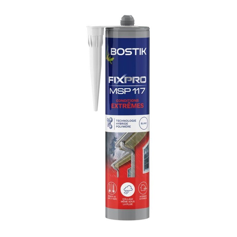 Mastic colle - BOSTIK - Fixpro MSP 117 - Conditions extremes - Intéri