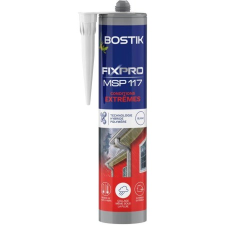 Mastic colle - BOSTIK - Fixpro MSP 117 - Conditions extremes - Intéri