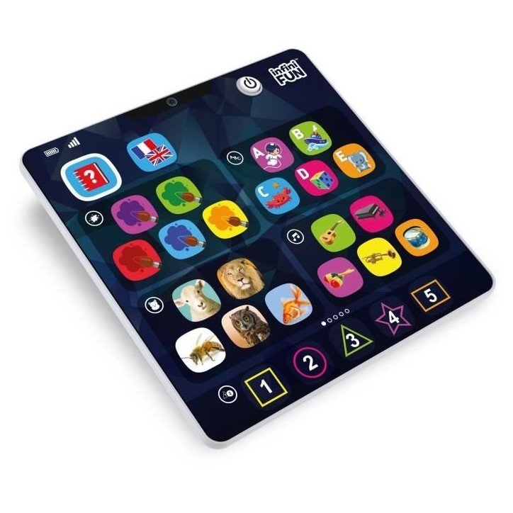Tablette Éducative - KD - Ma 1ere Tablette Éducative - Extra plate et légere pour les premiers apprentissages Tablette Éducative - KD - Ma 1ere Tablette Éducative - Extra plate et légere pour les premiers apprentissages