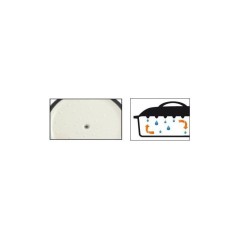 Cocotte en fonte massve - GSW - 33 x 25 cm- Orange - Ovale - Induction