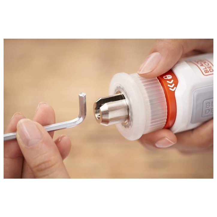 Tournevis d'assemblage de meuble Hexdriver BLACK et DECKER - 3,6 V - 84400 Tournevis d'assemblage de meuble Hexdriver BLACK et DECKER - 3,6 V - 84400