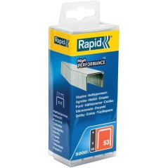 RAPID 5000 agrafes n°53 Rapid Agraf 6mm