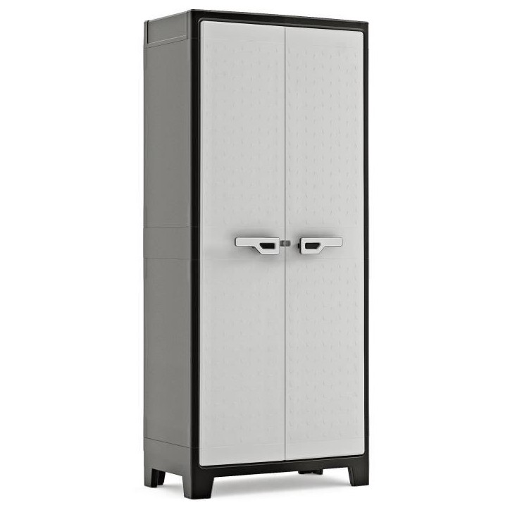 Armoire utilitaire - KETER - TITAN - 44 x 80 x 182 cm - Gris Armoire utilitaire - KETER - TITAN - 44 x 80 x 182 cm - Gris