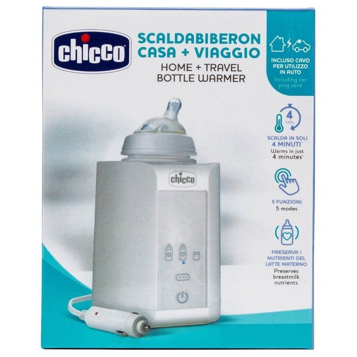 Chauffe-biberon - CHICCO - Voyage - Interface tactile - Compact Chauffe-biberon - CHICCO - Voyage - Interface tactile - Compact
