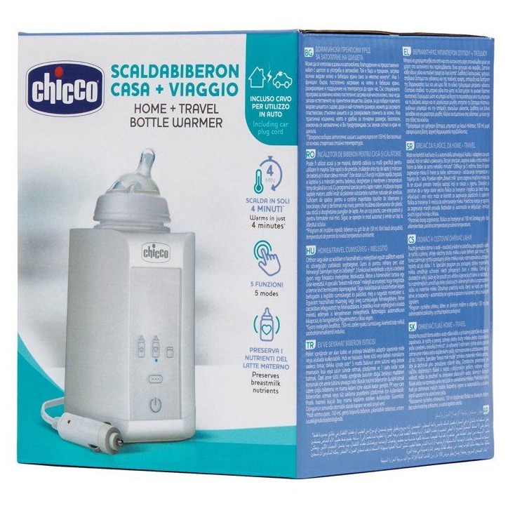 Chauffe-biberon - CHICCO - Voyage - Interface tactile - Compact Chauffe-biberon - CHICCO - Voyage - Interface tactile - Compact