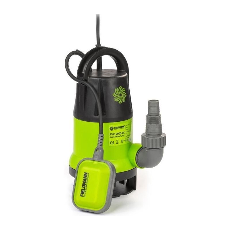 Pompe a charge - Fieldmann - FVC 2003-EK - 5 m - 400 W - Immergeable Pompe a charge - Fieldmann - FVC 2003-EK - 5 m - 400 W - Immergeable