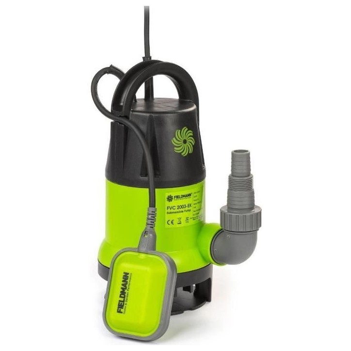 Pompe a charge - Fieldmann - FVC 2003-EK - 5 m - 400 W - Immergeable Pompe a charge - Fieldmann - FVC 2003-EK - 5 m - 400 W - Immergeable