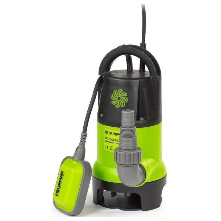 Pompe a charge - Fieldmann - FVC 2003-EK - 5 m - 400 W - Immergeable Pompe a charge - Fieldmann - FVC 2003-EK - 5 m - 400 W - Immergeable