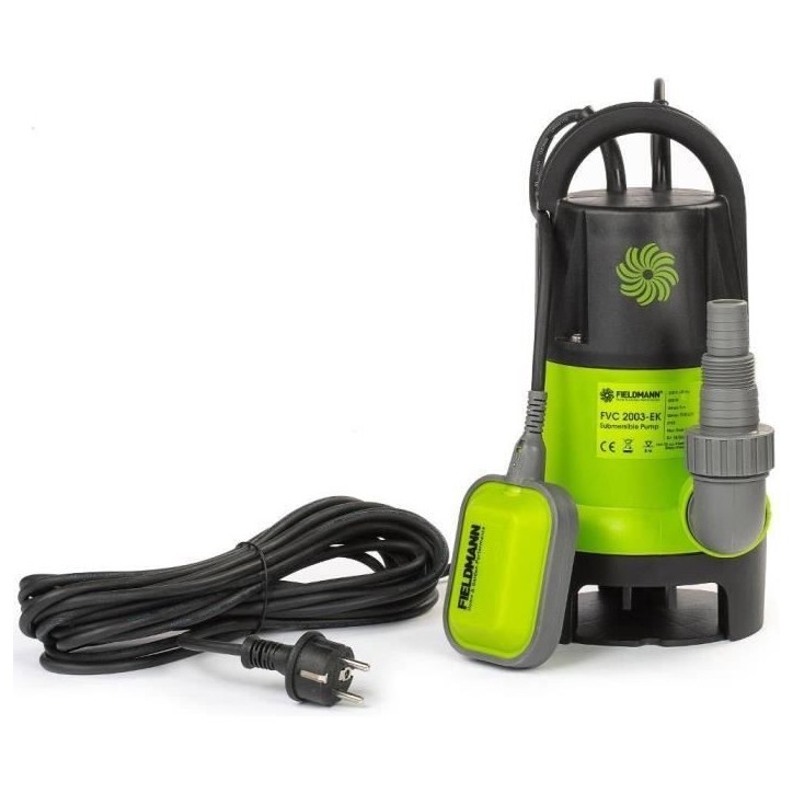 Pompe a charge - Fieldmann - FVC 2003-EK - 5 m - 400 W - Immergeable Pompe a charge - Fieldmann - FVC 2003-EK - 5 m - 400 W - Immergeable