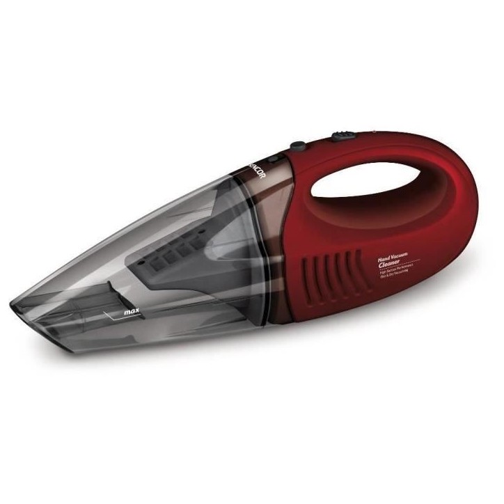 Aspirateur a main SENCOR SVC 190R - Sec&humide - Sans sac - Rouge