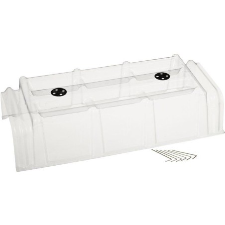 Tunnel forçage modulaire - NATURE - 86 x 40 x 22 cm - Avec 2 aérateu