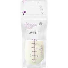 Sachets de conservation – PHILIPS AVENT – SCF603/25 – Lot de 50