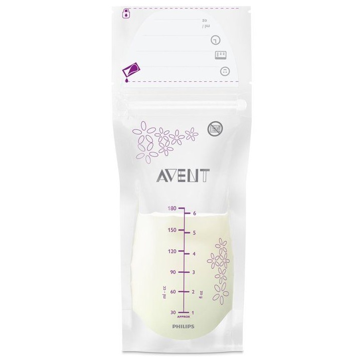 Sachets de conservation – PHILIPS AVENT – SCF603/25 – Lot de 50 Sachets de conservation – PHILIPS AVENT – SCF603/25 – Lot de 50