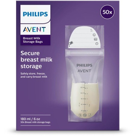 Sachets de conservation – PHILIPS AVENT – SCF603/25 – Lot de 50