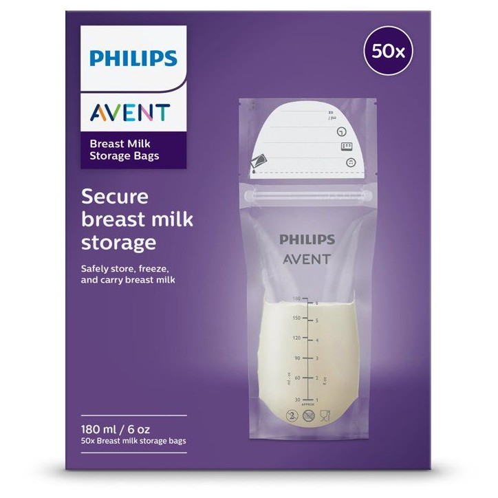 Sachets de conservation – PHILIPS AVENT – SCF603/25 – Lot de 50 Sachets de conservation – PHILIPS AVENT – SCF603/25 – Lot de 50