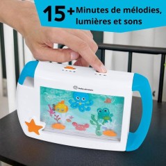 BABY EINSTEIN- Veilleuse On-the-Go Sea Dream, Aquarium Bébé Portable
