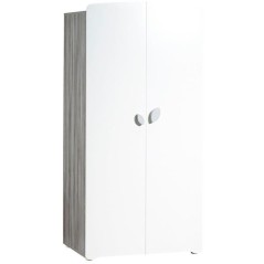 Chambre bébé trio Leaf: lit 120x60, commode a langer et armoire - Ba