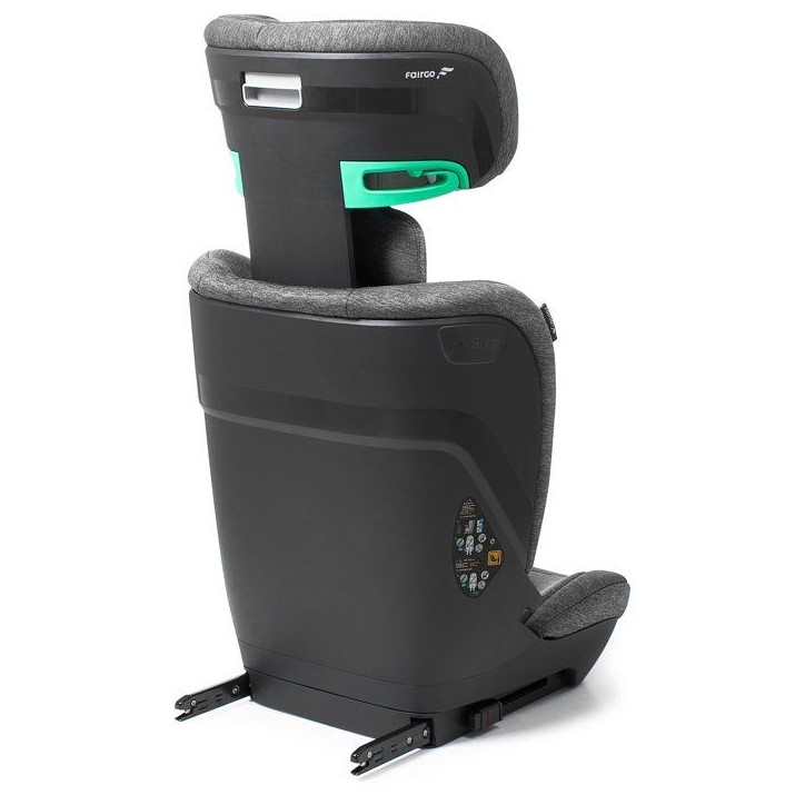 Siege auto - BABYAUTO - Colosso - Groupe 2/3 - I-Size - 100/150 cm - Isofix - 11 positions de hauteur de l'appuie-tete - Gris Siege auto - BABYAUTO - Colosso - Groupe 2/3 - I-Size - 100/150 cm - Isofix - 11 positions de hauteur de l'appuie-tete - Gris