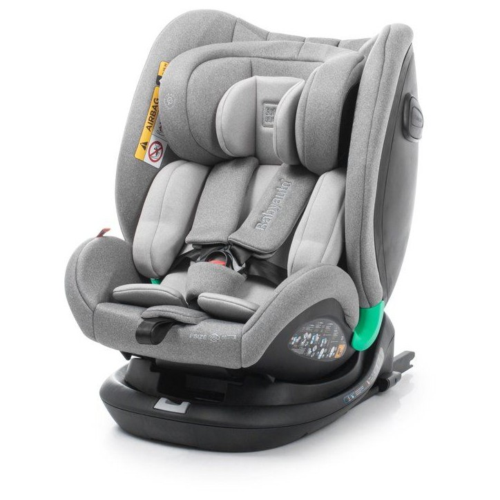 Siege auto - BABYAUTO - Odeas - Groupe 0/1/2/3 - I-Size - 40/150 cm - Top tether - Pivotant 360° - Anthracite Siege auto - BABYAUTO - Odeas - Groupe 0/1/2/3 - I-Size - 40/150 cm - Top tether - Pivotant 360° - Anthracite