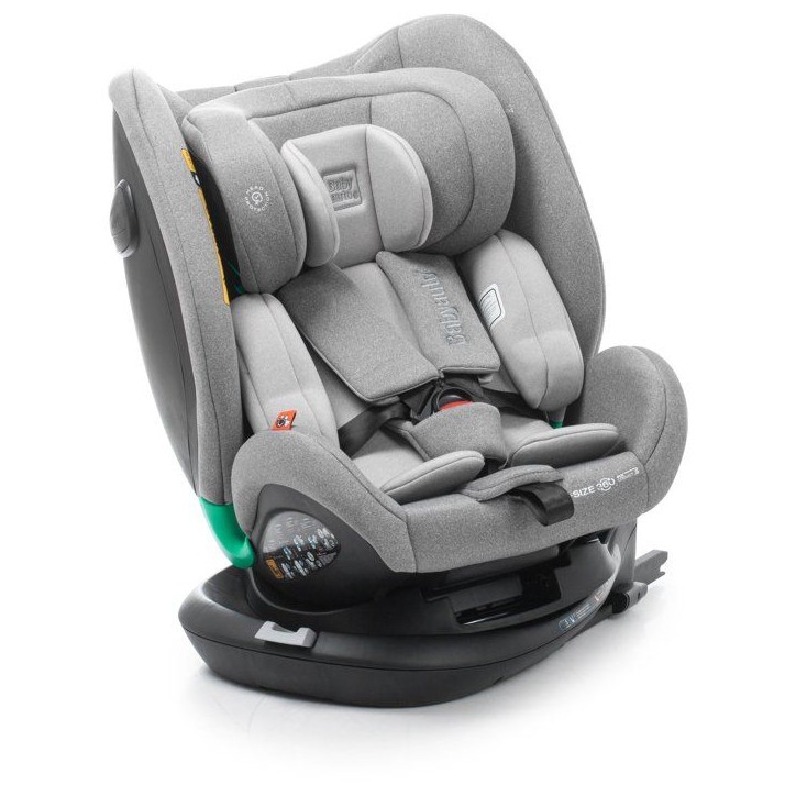 Siege auto - BABYAUTO - Odeas - Groupe 0/1/2/3 - I-Size - 40/150 cm - Top tether - Pivotant 360° - Anthracite Siege auto - BABYAUTO - Odeas - Groupe 0/1/2/3 - I-Size - 40/150 cm - Top tether - Pivotant 360° - Anthracite