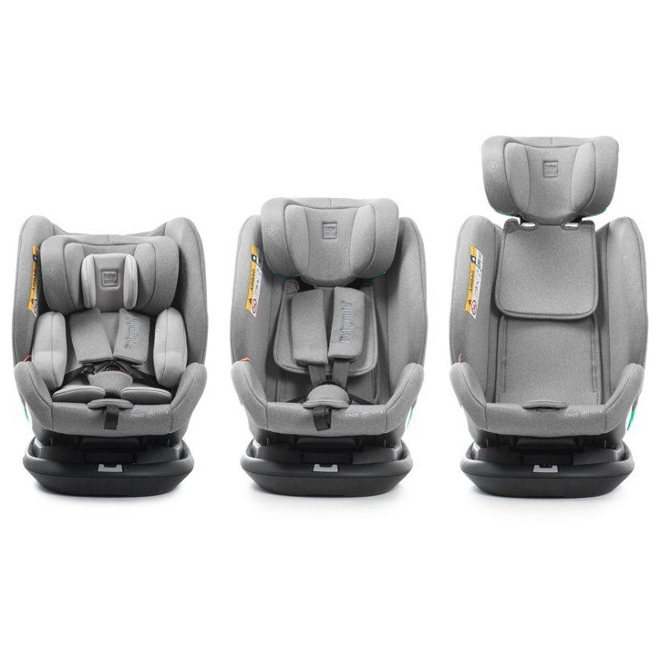 Siege auto - BABYAUTO - Odeas - Groupe 0/1/2/3 - I-Size - 40/150 cm - Top tether - Pivotant 360° - Anthracite Siege auto - BABYAUTO - Odeas - Groupe 0/1/2/3 - I-Size - 40/150 cm - Top tether - Pivotant 360° - Anthracite