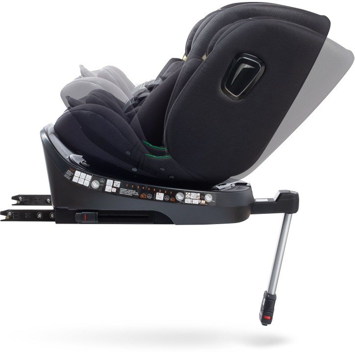 Siege auto - BABYAUTO - Aitana - Groupe 0/1/2/3 - I-Size - 40/150 cm - Isofix - Pivotant 360° - Jambe de force - Noir