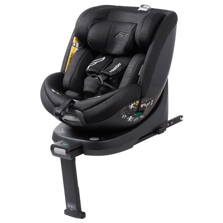 Siege auto - BABYAUTO - Magna Plus - Groupe 0/1/2/3 - I-Size - 40/125 cm - Isofix - Pivotant 360° - Inclinable - Noir