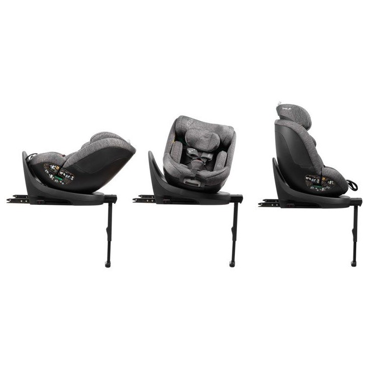 Siege auto - BABYAUTO - Magna Plus - Groupe 0/1/2/3 - I-Size - 40/125 cm - Isofix - Pivotant 360° - Inclinable - Gris