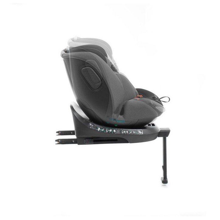 Siege auto - BABYAUTO - CORE - Groupe 0/1/2/3 - 40/150 cm - I-Size - Isofix - Pivotant - Inclinable - Réducteur - Anthracite