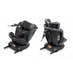 Siege auto - BABYAUTO - RODIA - Groupe 0/1/2/3 - 40/150 cm - I-Size - Pivotant - Inclinable - Avec réducteur - Stone Grey