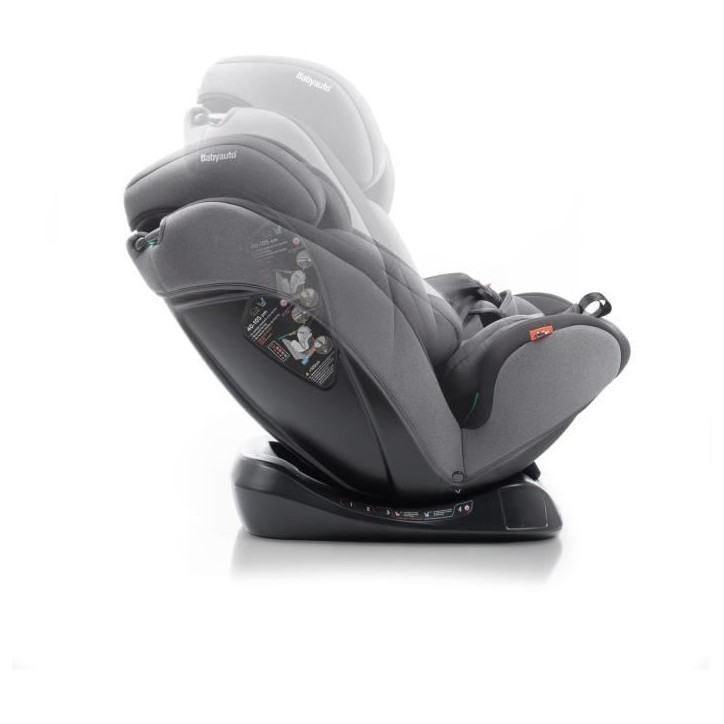 Siege auto - BABYAUTO - LOLO IBELT - Groupe 0/1/2/3 - 40 / 150 cm - I-Size - Inclinable - Réducteur - Gris Siege auto - BABYAUTO - LOLO IBELT - Groupe 0/1/2/3 - 40 / 150 cm - I-Size - Inclinable - Réducteur - Gris