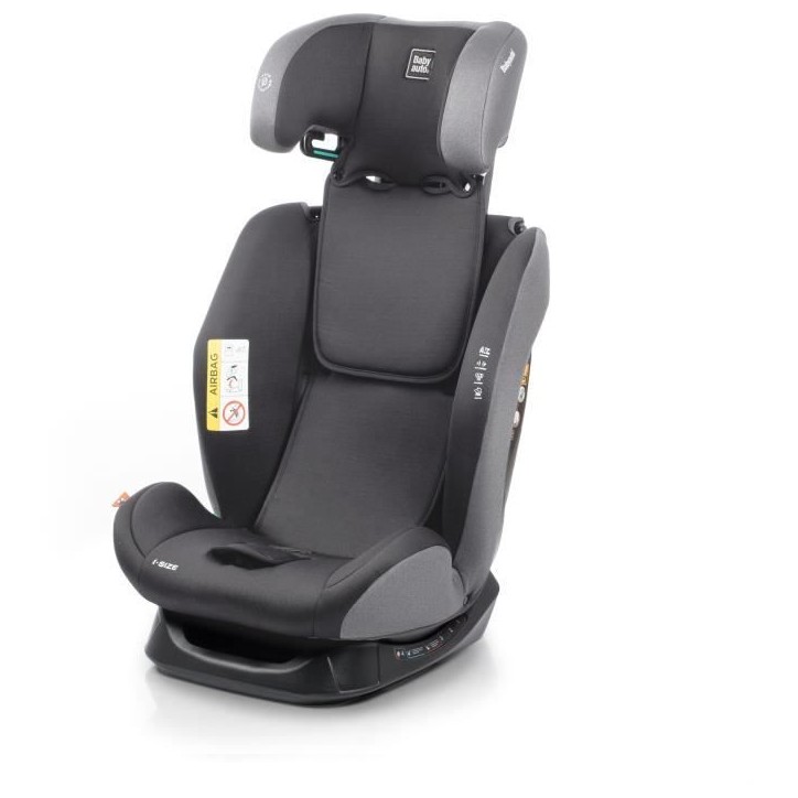 Siege auto - BABYAUTO - LOLO IBELT - Groupe 0/1/2/3 - 40 / 150 cm - I-Size - Inclinable - Réducteur - Gris Siege auto - BABYAUTO - LOLO IBELT - Groupe 0/1/2/3 - 40 / 150 cm - I-Size - Inclinable - Réducteur - Gris