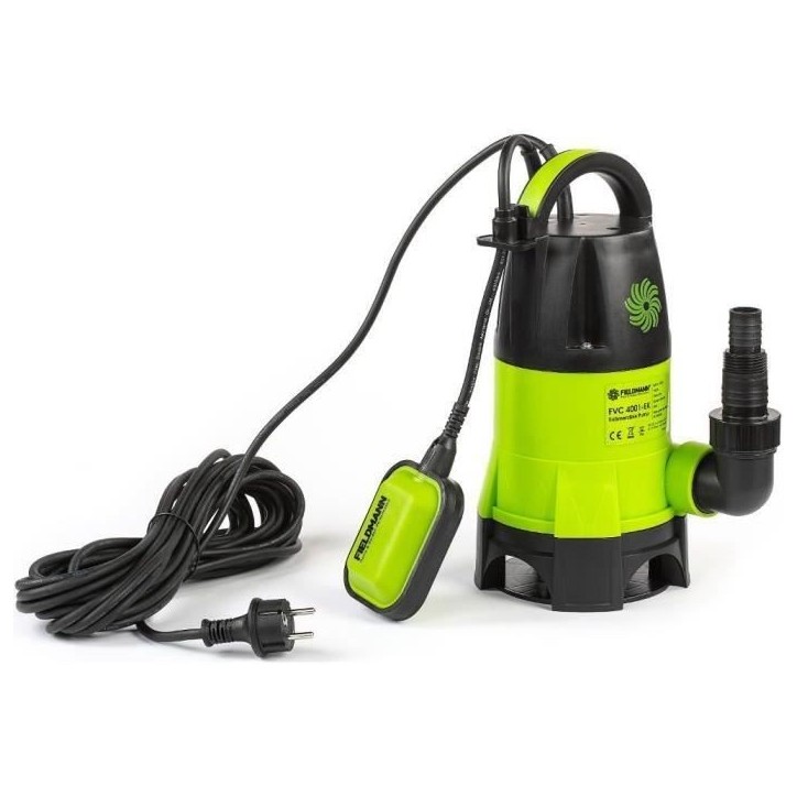 Pompe a boue - FIELDMANN - FVC 4001-EK - 750 W - Débit max. 14 000 l/h - Profondeur 8 m Pompe a boue - FIELDMANN - FVC 4001-EK - 750 W - Débit max. 14 000 l/h - Profondeur 8 m