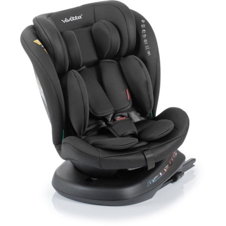 Siege auto - BABYAUTO - Sigma IFix Vivitta - Groupe 0/1/2/3 - 40/150 cm - Isofix + Top tether - Pivotant 360° - Inclinable - No