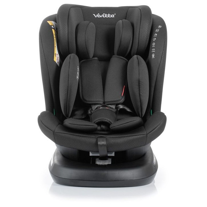 Siege auto - BABYAUTO - Sigma IFix Vivitta - Groupe 0/1/2/3 - 40/150 cm - Isofix + Top tether - Pivotant 360° - Inclinable - No Siege auto - BABYAUTO - Sigma IFix Vivitta - Groupe 0/1/2/3 - 40/150 cm - Isofix + Top tether - Pivotant 360° - Inclinable - No