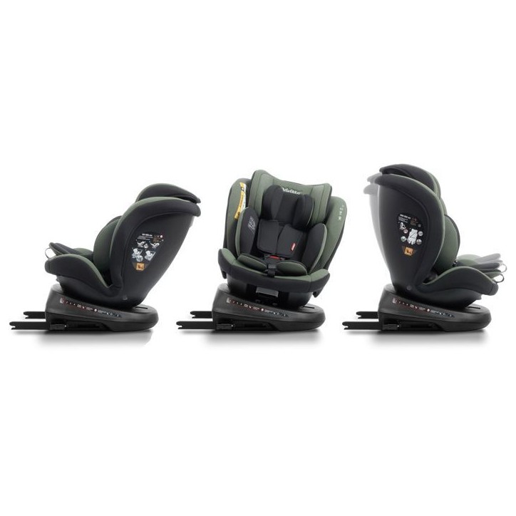 Siege auto - BABYAUTO - Sigma IFix Vivitta - Groupe 0/1/2/3 - 40/150 cm - Isofix + Top tether - Pivotant 360° - Inclinable - Ve