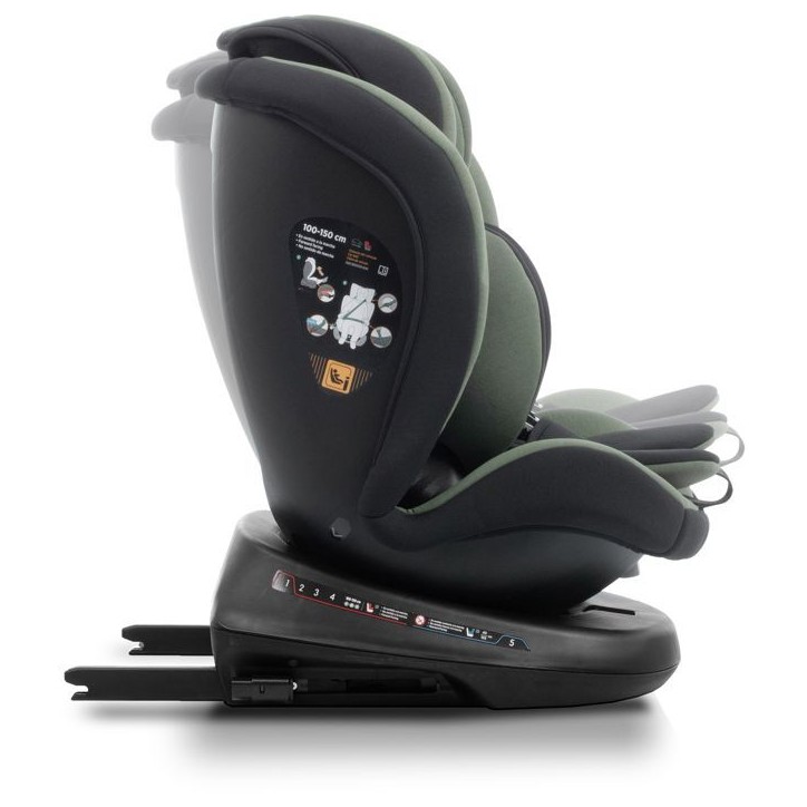 Siege auto - BABYAUTO - Sigma IFix Vivitta - Groupe 0/1/2/3 - 40/150 cm - Isofix + Top tether - Pivotant 360° - Inclinable - Ve