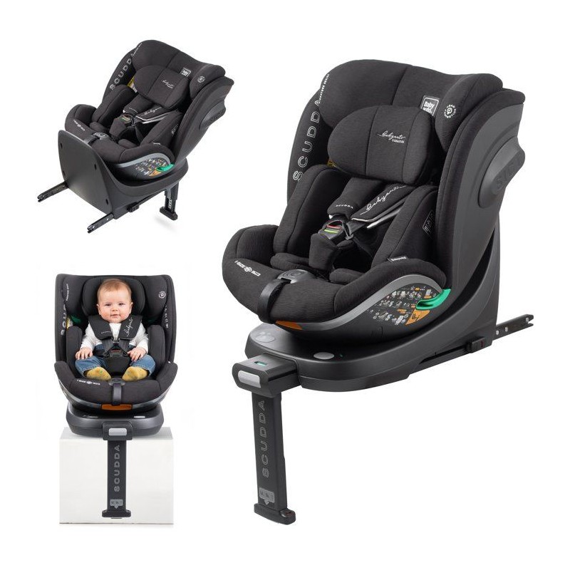 Siege auto - BABYAUTO - SCUDDA - Groupe 0/1/2/3 - 40/150 cm - I-Size -